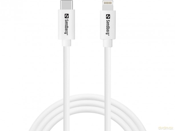 Sandberg - USB-C AC Charger 20W +Lightning 1M