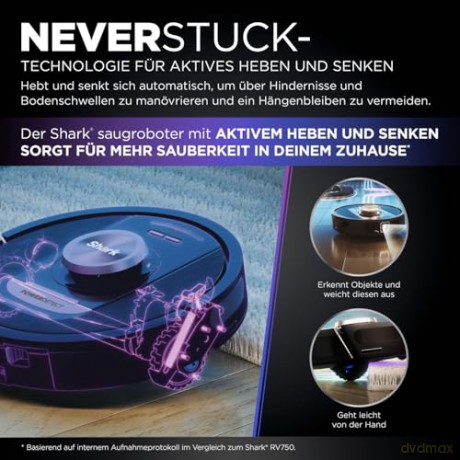 Shark - PowerDetect Self-Empty Robot Vacuum - RV2820VEEU