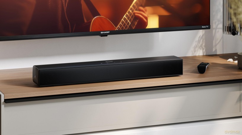 Sharp - Compact 2.0 soundbar HT-SB121 Black
