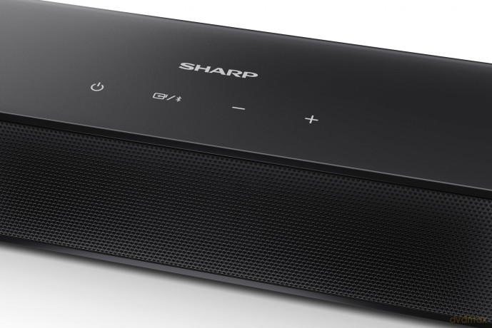 Sharp - Compact 2.0 soundbar HT-SB121 Black