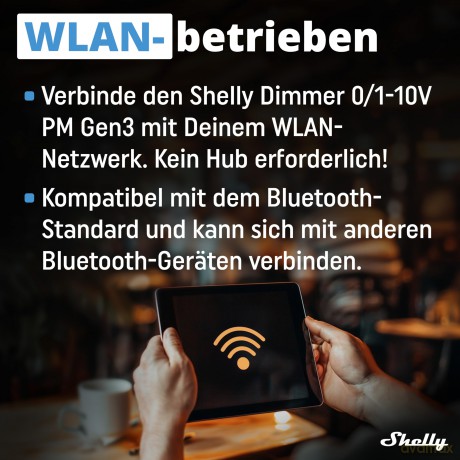Shelly - Dimmer 0/1-10V PM Gen3