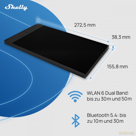 Shelly - Wall Display XL - Black