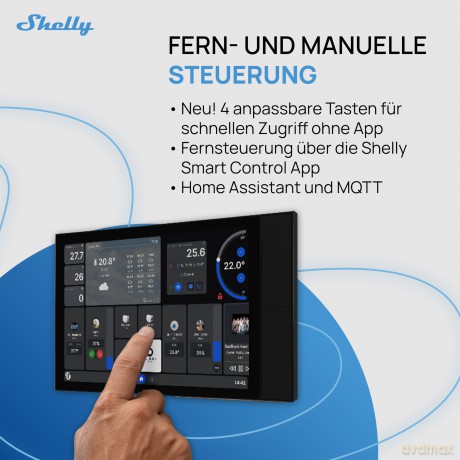 Shelly - Wall Display XL - Black