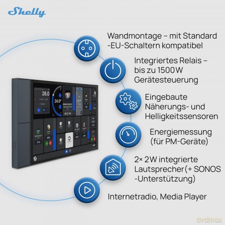 Shelly-Wall Display - XL - Silver