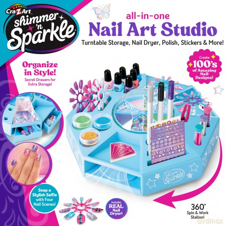 Shimmer n Sparkle - All in One Nail Art Studio (65702S)