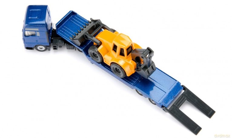 Siku MAN Truck with Backhoe Loader (313-1761)