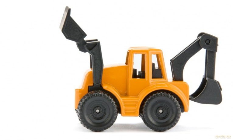 Siku MAN Truck with Backhoe Loader (313-1761)