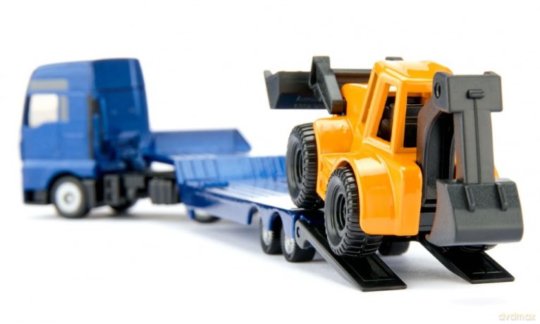 Siku MAN Truck with Backhoe Loader (313-1761)