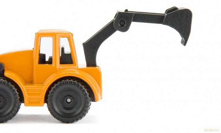 Siku MAN Truck with Backhoe Loader (313-1761)