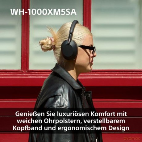 Sony - WH-1000XM5SA wireless over-ear headphones Black