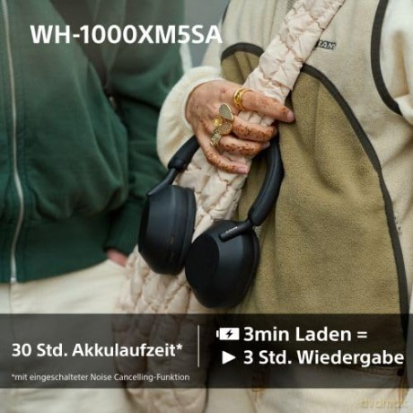 Sony - WH-1000XM5SA wireless over-ear headphones Black
