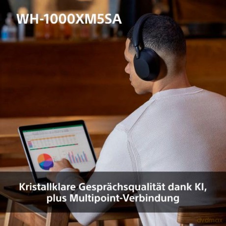 Sony - WH-1000XM5SA wireless over-ear headphones Black