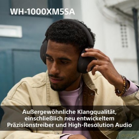 Sony - WH-1000XM5SA wireless over-ear headphones Black