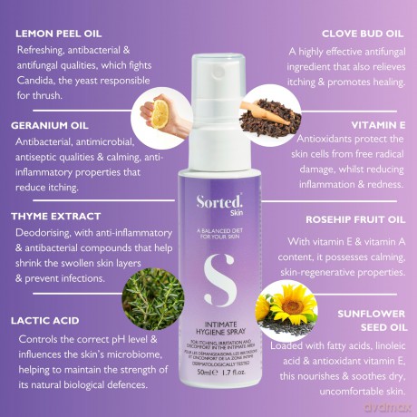 Sorted Skin - Intimate Hygiene Spray 100 ml