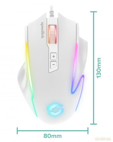 Speedlink - DECUS NX RGB Gaming Mouse - White