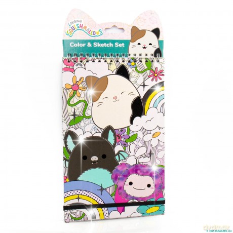 Squishmallows - Color And Sketch Book - (333-232620)