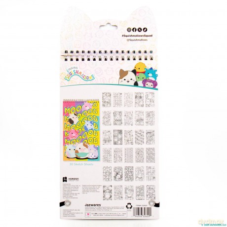 Squishmallows - Color And Sketch Book - (333-232620)