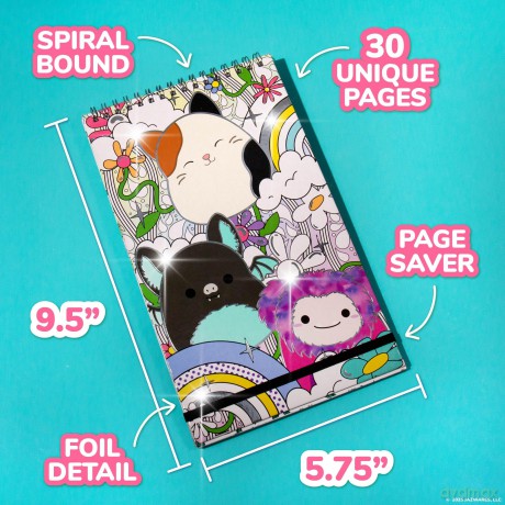 Squishmallows - Color And Sketch Book - (333-232620)