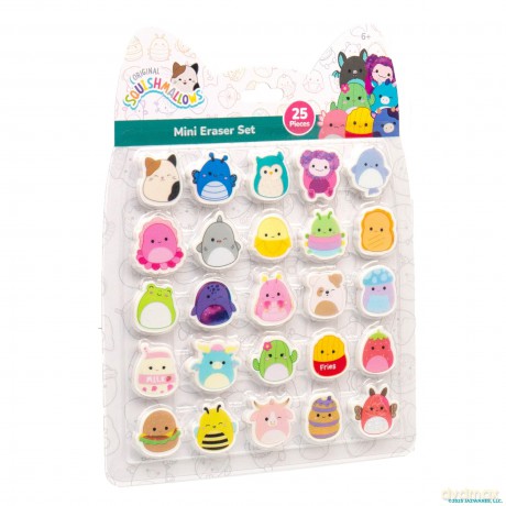 Squishmallows - Eraser Set 25 Pcs (333-231675)
