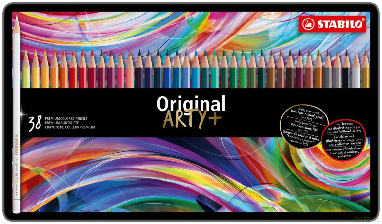 Stabilo - Original Arty Quality Colored Pencils, 38 pcs (204206)