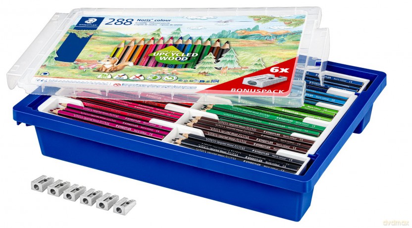 Staedtler - Colour Pencil, Noris colour - 24x12 (187 G288)