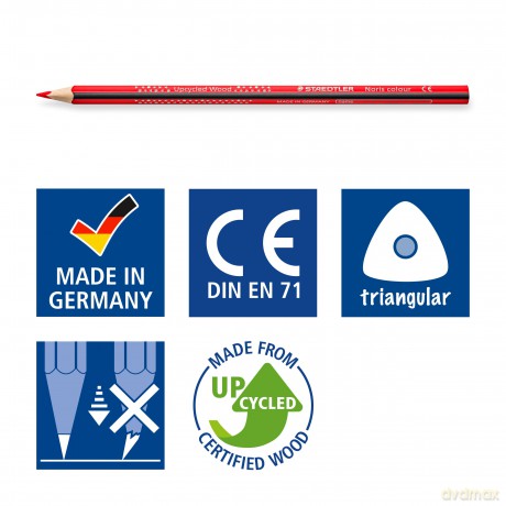 Staedtler - Colour Pencil, Noris colour - 24x12 (187 G288)