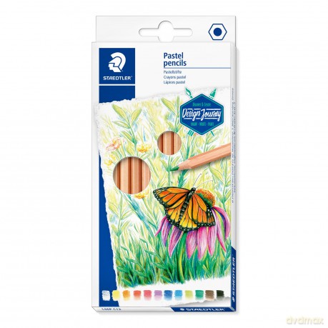 Staedtler - Pastel pencils, 12 pcs (146P C12)