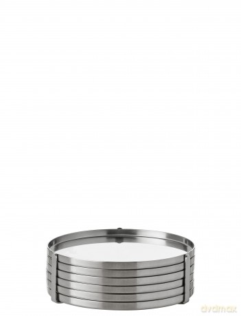 Stelton - Arne Jacobsen coaster - Steel - 8.5 cm