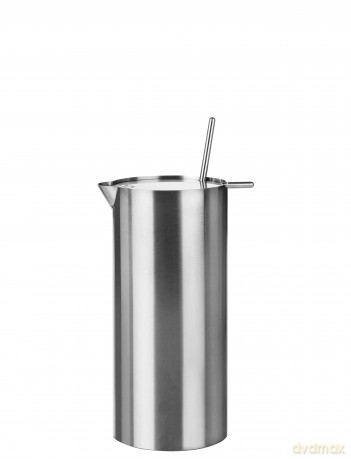Stelton - Arne Jacobsen Martini Mixer with Mixer Spoon - Steel - 1 Liter