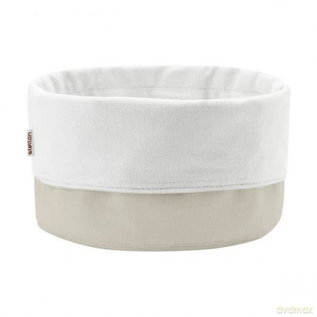 Stelton - Classic Bread Bag - Cotton - Sand/White - 23  H 21 cm