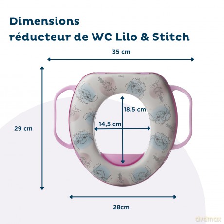 Stor - Nakładka na sedes/toaletę  - Stitch (10975)