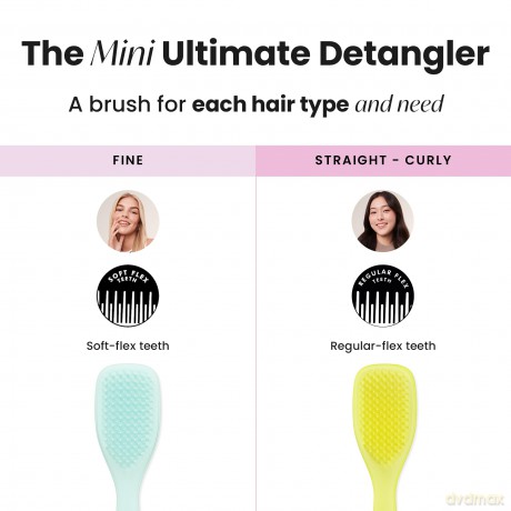 Tangle teezer - the ultimate detangler mini hyper yellow