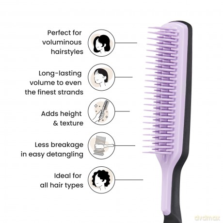 Tangle Teezer - The Ultimate Volumiser - Lilac Cloud - Compact