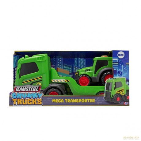 Teamsterz - Chunky Trucks Farm Mega Transporter With 1 Tractor