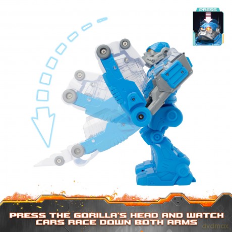Teamsterz - Robo Wreckerz Gorilla Slam With 1 Car