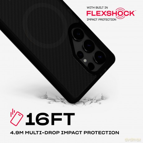 Tech21 - Evo Armor Magnet - Samsung Galaxy S25 - Ultra Black
