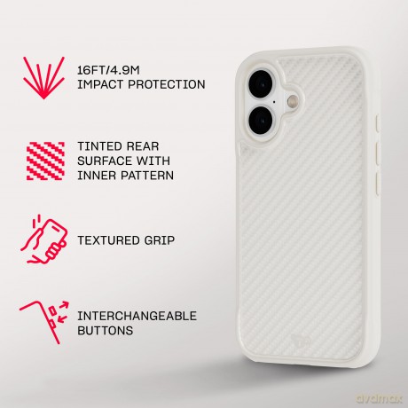 Tech21 - Evo Armour - Cover - iPhone 16 - MagSafe - Greige