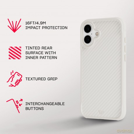 Tech21 - Evo Armour - Cover - iPhone 16 Plus - MagSafe - Greige
