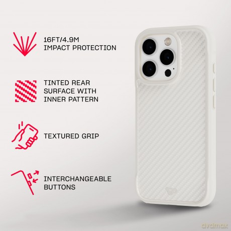 Tech21 - Evo Armour - Cover - iPhone 16 Pro - MagSafe - Greige