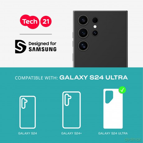 Tech21 - Evo Clear - Galaxy S24 Ultra 5G - Clear