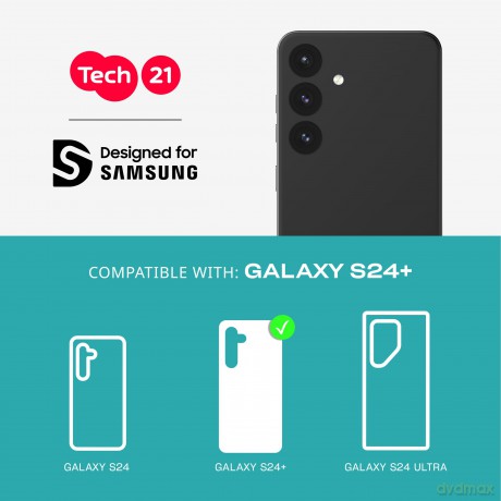 Tech21 - Evo Clear - Galaxy S24+ 5G - Clear