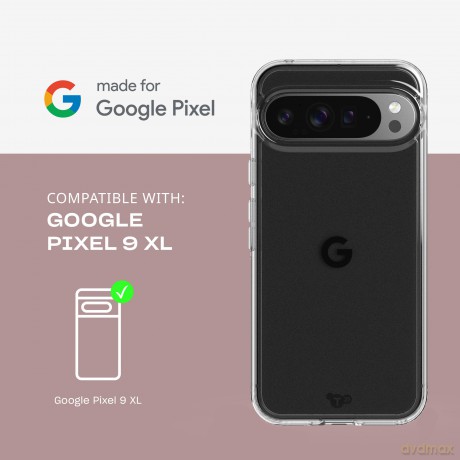 Tech21 - Evo Clear - Pixel 9 Pro XL - Clear