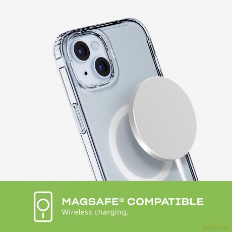 Tech21 - Evo Clear MagSafe iPhone 15 Plus Clear