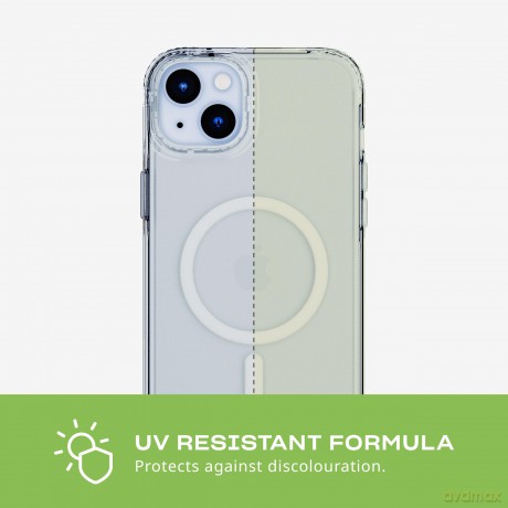 Tech21 - Evo Clear MagSafe iPhone 15 Plus Clear