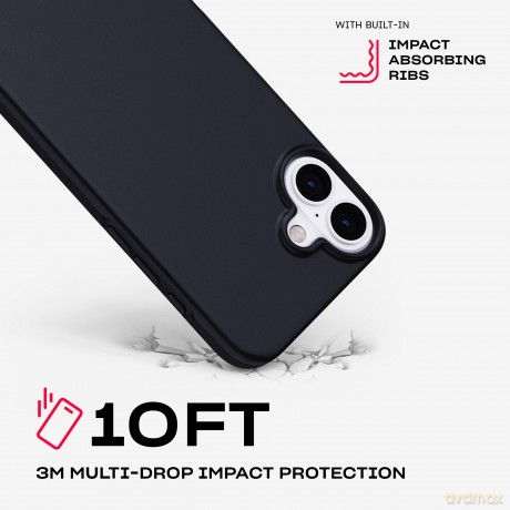 Tech21 - Evo Lite - Cover - iPhone 16 Plus - Black