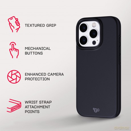 Tech21 - Evo Lite - Cover - iPhone 16 Pro - Black
