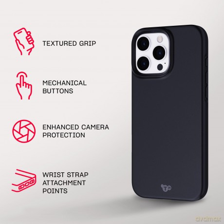 Tech21 - Evo Lite - Cover - iPhone 16 Pro Max - Black