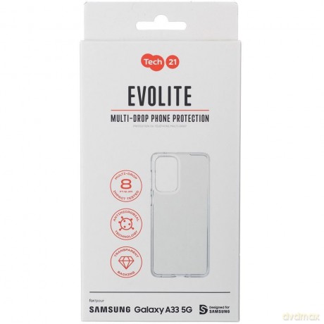Tech21 - Evo Lite - Galaxy A33 5G - Clear