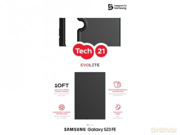 Tech21 - Evo Lite - Galaxy S23 FE 5G - Black