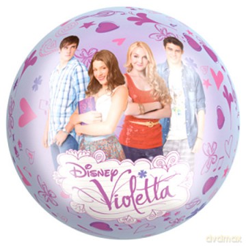 JOHN Perłowa piłka 23 cm Violetta [ZABAWKA]